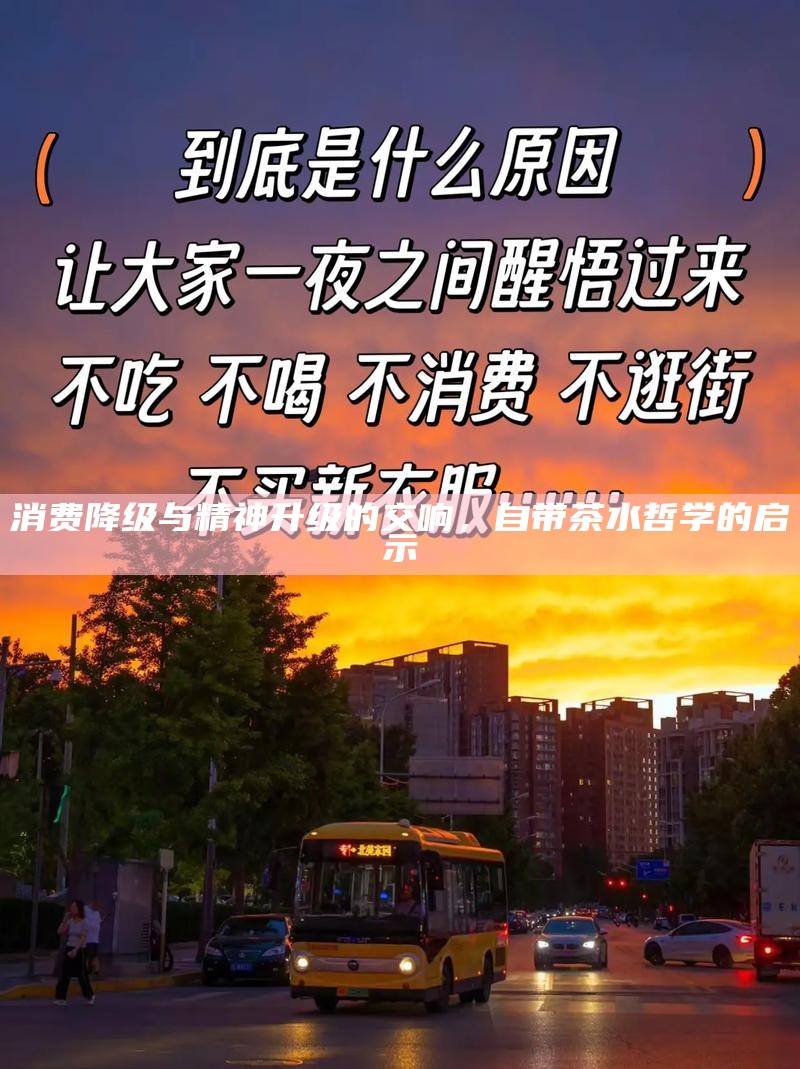 消费降级与精神升级的交响，自带茶水哲学的启示